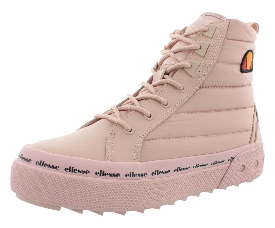 Ellesse Women's Altzano Text Sneaker, Casual Athletic Training Footwear with a Classic Court Style and Textile Details, Sports Shoes, Closed, Walking Shoes, Running