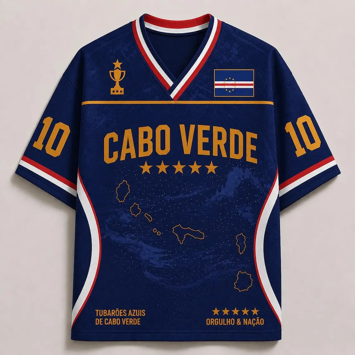 Personalized Name Number Jersey Shirt, Cabo V Fan Gift