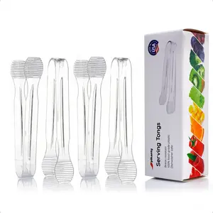 Mini Plastic Buffet Serving Tongs