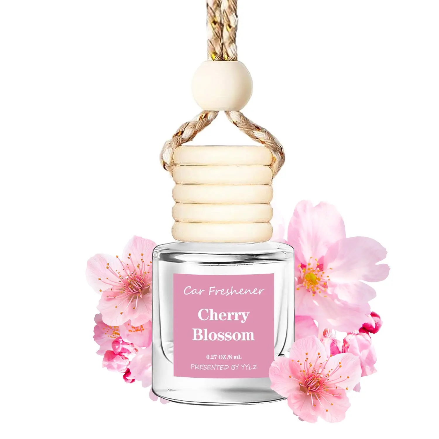 Car Air Freshener, Car Deodorizer, Car Scents, Scented Car Perfume, Long-Lasting Fragrance, Enhances Vehicle Interior Aroma, Perfect Gift for Drivers & Passengers, Aroma Scented Floral, Car Fragrance Spray, Car Accessories