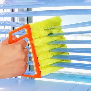 3Pcs Window Blinds Cleaning Brush Durable Handheld Cleaner for Deep Gaps Removable Brush Head for Easy Maintenance for Window Shutters and Blinds Cleaning