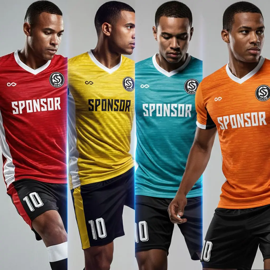 CIKERS Custom Required!Lumina Line Series Custom Soccer Jersey Sublimation Personalized Soccer Team Jersey, Custom Soccer Shirts Uniform with Name, Number, Team Badge, Gifts for Soccer Lovers