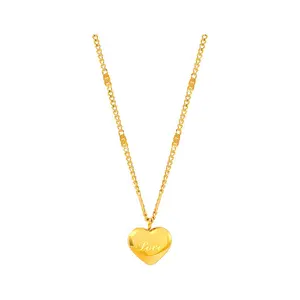 [Limited time event] New love necklace niche simple temperament personality fashion design couple necklace birthday gift