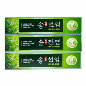 Songcheonyeom Natural Pine Salt Toothpaste 3 Pack