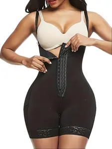 Fajas Colombianas Shapewear Full Body Girdle for Tummy Control, Adjustable Body Shapewear Underwear with Zipper Crotch Summervibes  and sol beaty care corset front hook butt lifting Panty High-Waist Lace non-slip design minimalist ultra stretch fabric