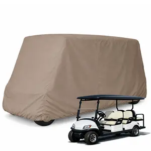 6 Passenger Golf Cart Storage Cover Taupe golf  cart seat golf  accessories