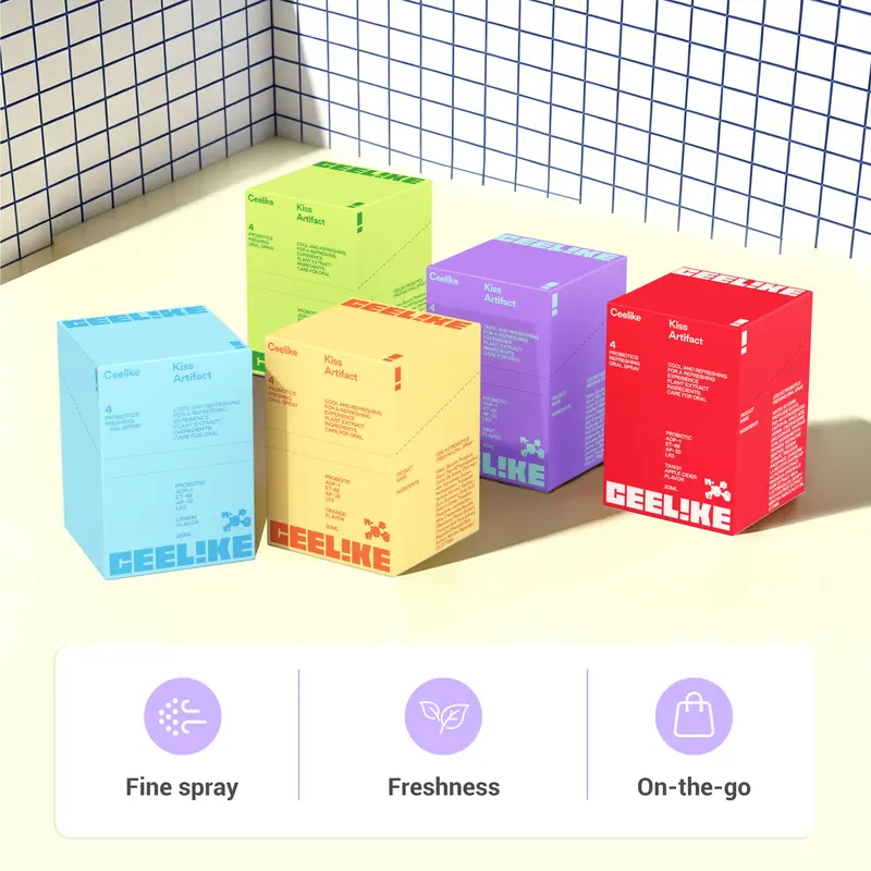 CEELIKE Oral Spray, 20 mL, Freshens Breath, Available in Five Flavors CEELIKE Oral Spray, 20 mL, Freshens Breath, Available in Five Flavors