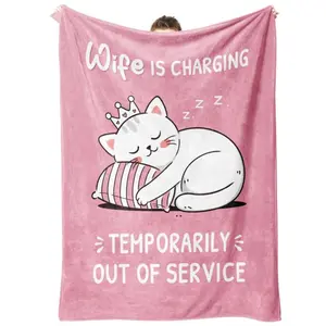 Wife Blanket Gifts for Wife on Mothers Day to My Wife Soft Throw Blanket Christmas Birthday Present for Wife from Husband Romantic Gifts for Her