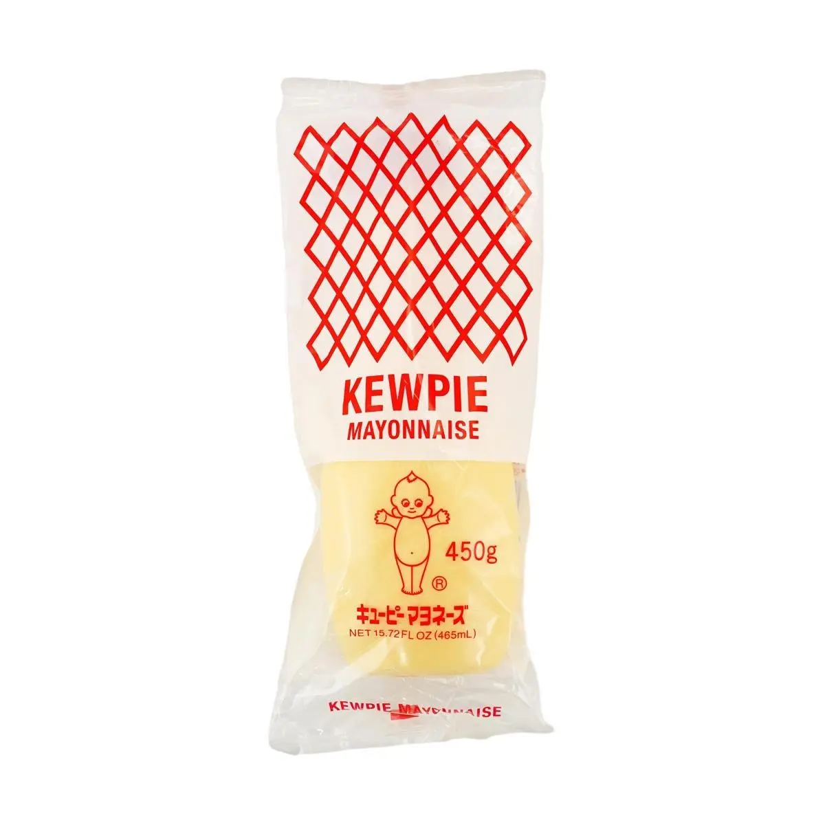 KEWPIE Japanese Mayonnaise 450g - Authentic Egg Yolk Flavor for Sushi, Salads & Fruits - 100th Anniversary Special Edition