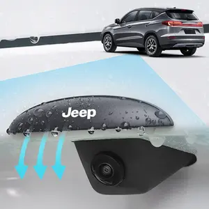 Car Reverse Camera Rain Cover, Abs Rain-Proof Shade Cover, for Jeep Renegade Compass Grand Cherokee Wrangler Patriot, Car Accessories