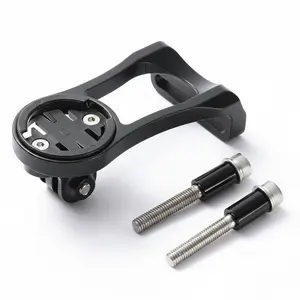 Extended Out-Front Bike Handlebar Mount – Compatible with NiteRider Adapter, Action Cameras & Garmin Edge 25/130/200/500/510/520/800/810/820/1000/1030