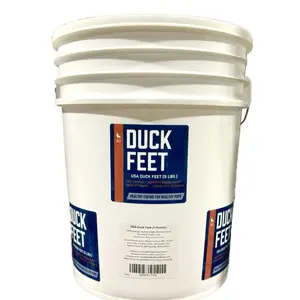 USA Duck Feet (5lbs./~125-135 Feet) Human-Grade and 100% Natural