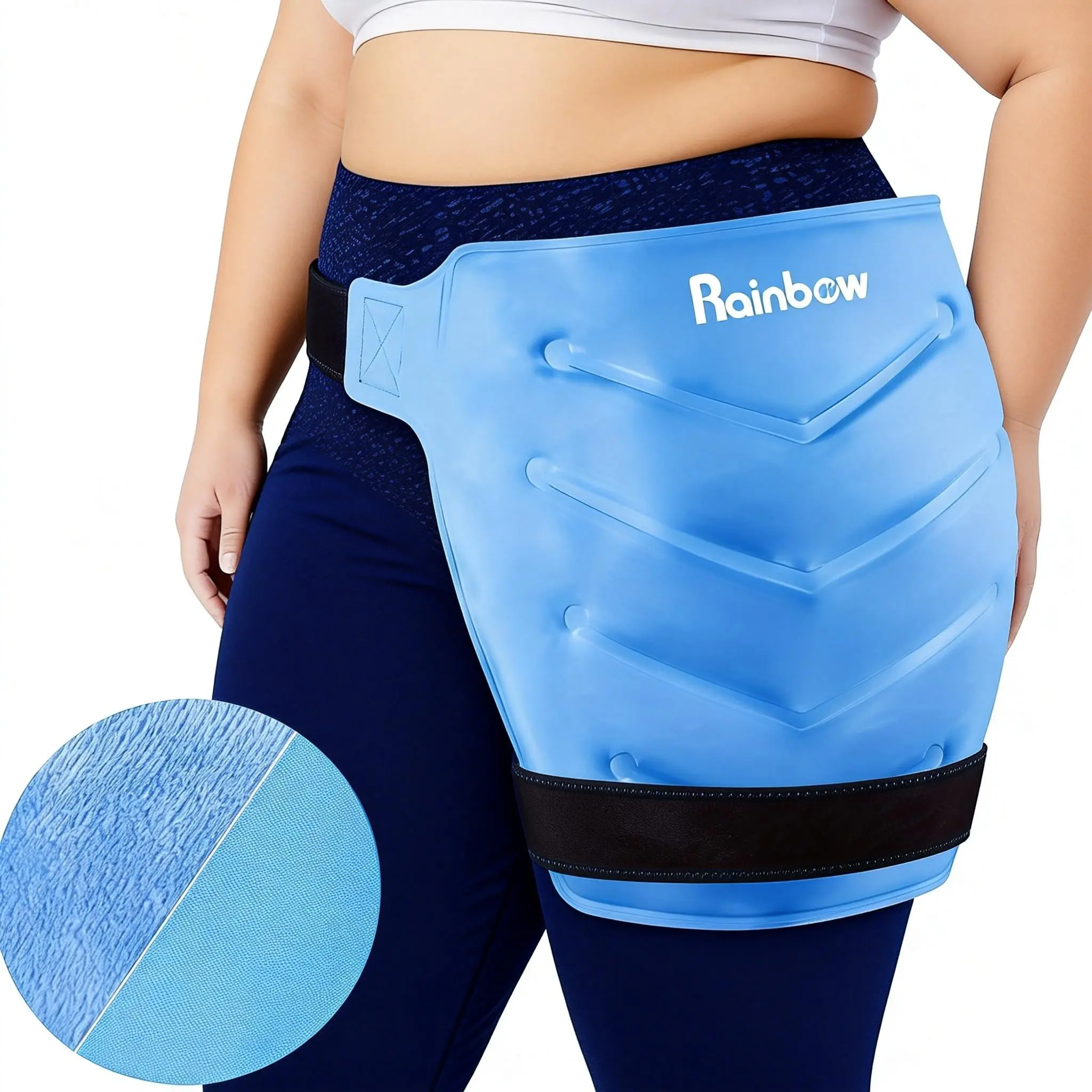 Xxl Gel Ice Pack, Ice Compress for Hip Pain Relief, Reusable Cold Packs for Hip Injuries, Effective Ice Therapy for Joint Comfort