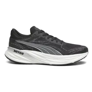 PUMA Mens Magnify Nitro 2 Running Sneakers Shoes - Black