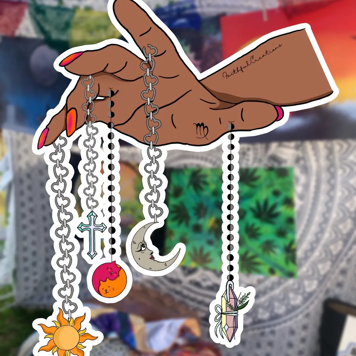 Faithful Creations Handmade Sticker Collection