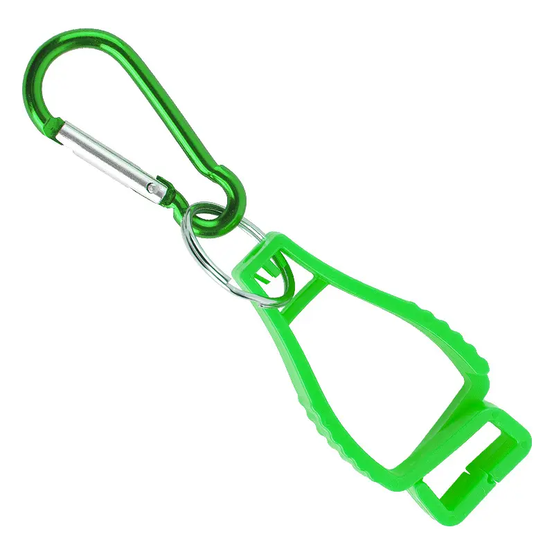 Green metal buckle