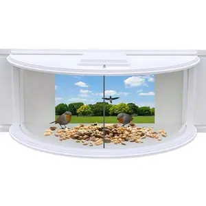 Clearview Window Bird Feeder 180 Degree in-Home View