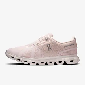 On Women's Cloud 6 Salt Gardenia