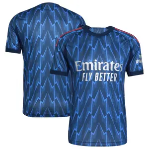 Blue ARS Away Stadium Shirt 2025-26, 2025/2026 Blue Color ARS Away Short Sleeve Soccer Jersey Top