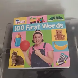 100 First Words (Ms. Rachel) -- MS Rachel - Board Book