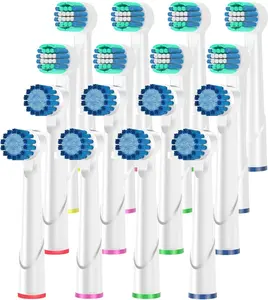 Replacement Heads Compatible with Oral B Braun Toothbrushes Electric- 16 Pack Professional Precision & Sensitive Brush Heads Refill for Oral B 7000/Pro 1000/9600/ 5000/3000/8000