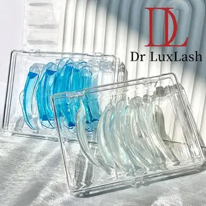 5 Pairs no gule Self-Adhesive Eyelash Perming Molds, Featuring Keratin Curling Tools, Eyelash Lifting Perm Solution, Eyelash Curling Pads, Eyelash Lifting Points, Eyelash Curlers, Applicators, Eyelash Assistance Tools, Eyelash Tool Kit, Lash lift pad