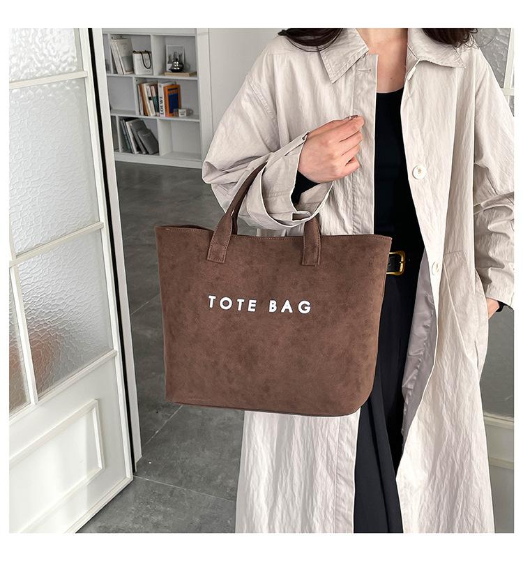 New Large Capacity Tote Bag for Women | Chic Minimalist Luxury Handbag | Trendy Commuter Work Bag | Versatile Everyday Shoulder & Top Handle Purse | Stylish Must-Have