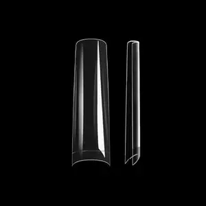 VINA Clear XL Tapered Square Nail Tip Refill Bag