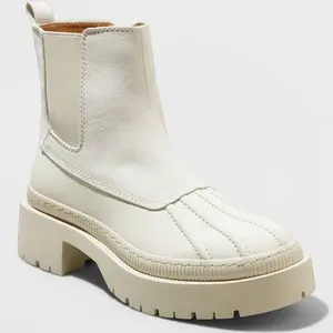 Universal Thread Women’s Ella Chelsea Duck Boots Off-White - CHOOSE SIZE