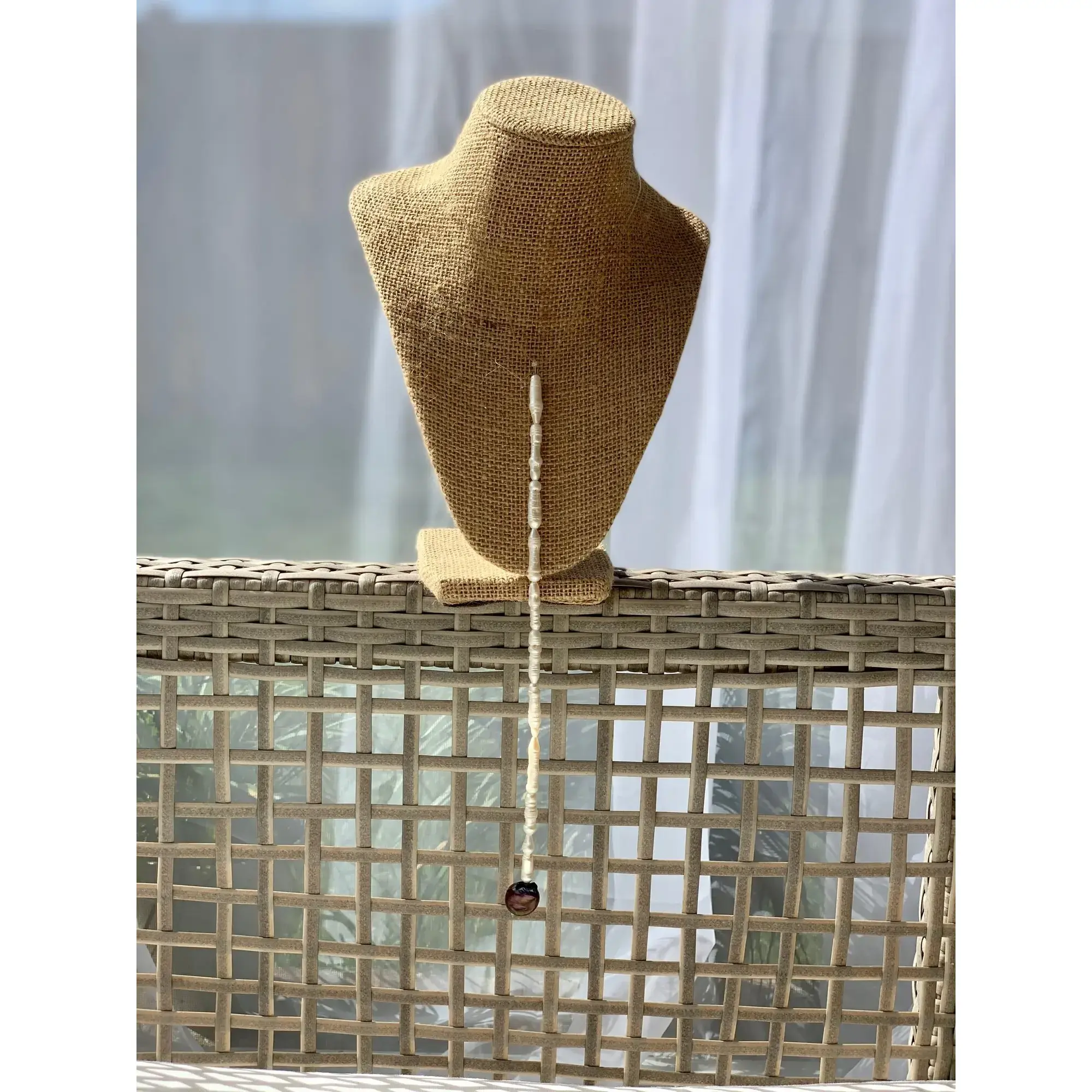 Atlantis Floating Pearl Necklace