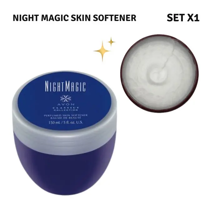 Avon Night Magic Perfumed Skin Softener | Deluxe Scent Body Cream 150ml