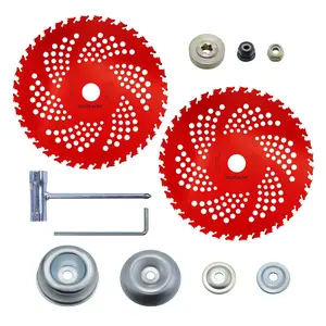 2 Pack 9" x36  Carbide Tipped Weed Eater , Brush   with  Adapter Kit for Trimmers, Brush Cutters, Weed Eaters