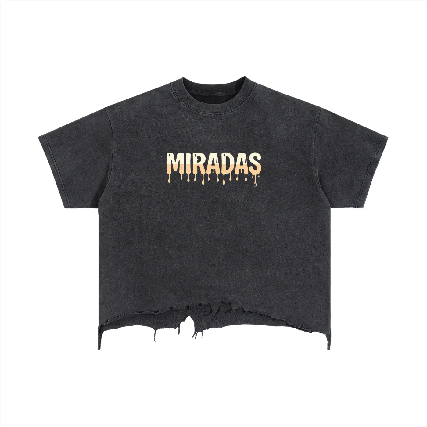 MIRADAS EP Vintage Boxy Distressed T-Shirt