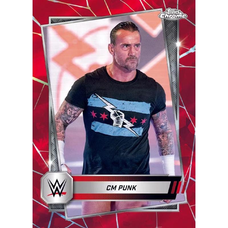 2025 Topps Chrome WWE Sapphire Edition Trading Cards