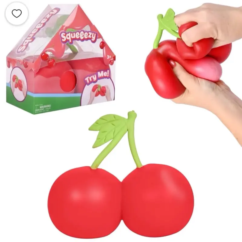 Cherry Squishy Toy by Sunny Days
