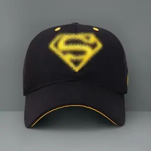 Baseball Cap (Unisex) — Black & Gold Casual Cap | Outdoor Sun Protection & Shade | Casual Sports Cap for Men & Women | Matching Couple's Style