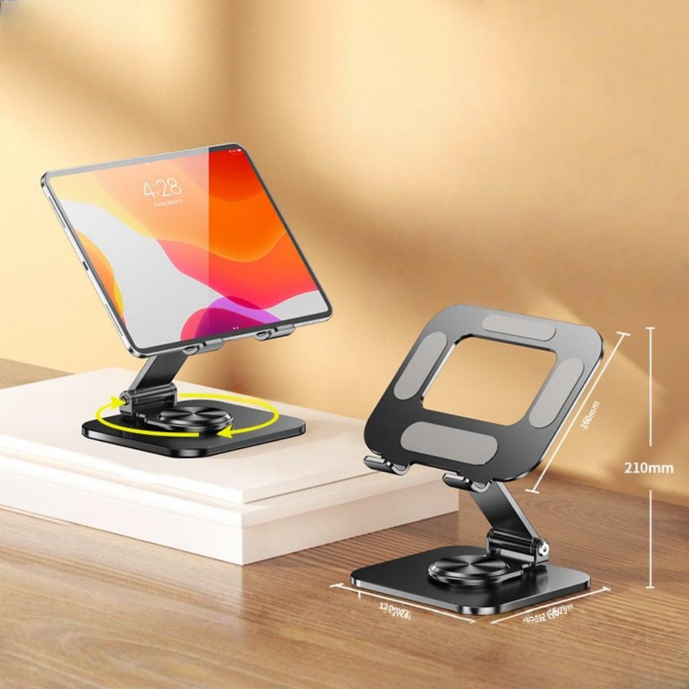 360° Rotation Desk Tablet Mount, Thermal Design for Portable Monitor, Aluminum Alloy Adjustable Phone Stand Holder, Universal Fits for iPhone,for iPad Pro 11/10.5/9.7 iPad Mini 4/3/2/1 iPad Air 5/4/3/2,for Samsung Galaxy Tab Series, For Lenovo Tab Series