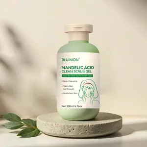 Collagen Boosting Exfoliating Gel Daily Facial Scrub With Moisture Rich Plant Extracts 6.76 Oz Gentle Exfoliation For Smooth Healthy Skin