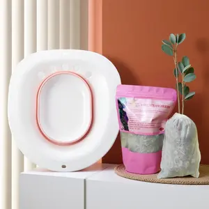 Veloura Yoni Seat For Toilet-Natural Hebs-Free Bag-Universal Personal Care- Confortable-Reusable