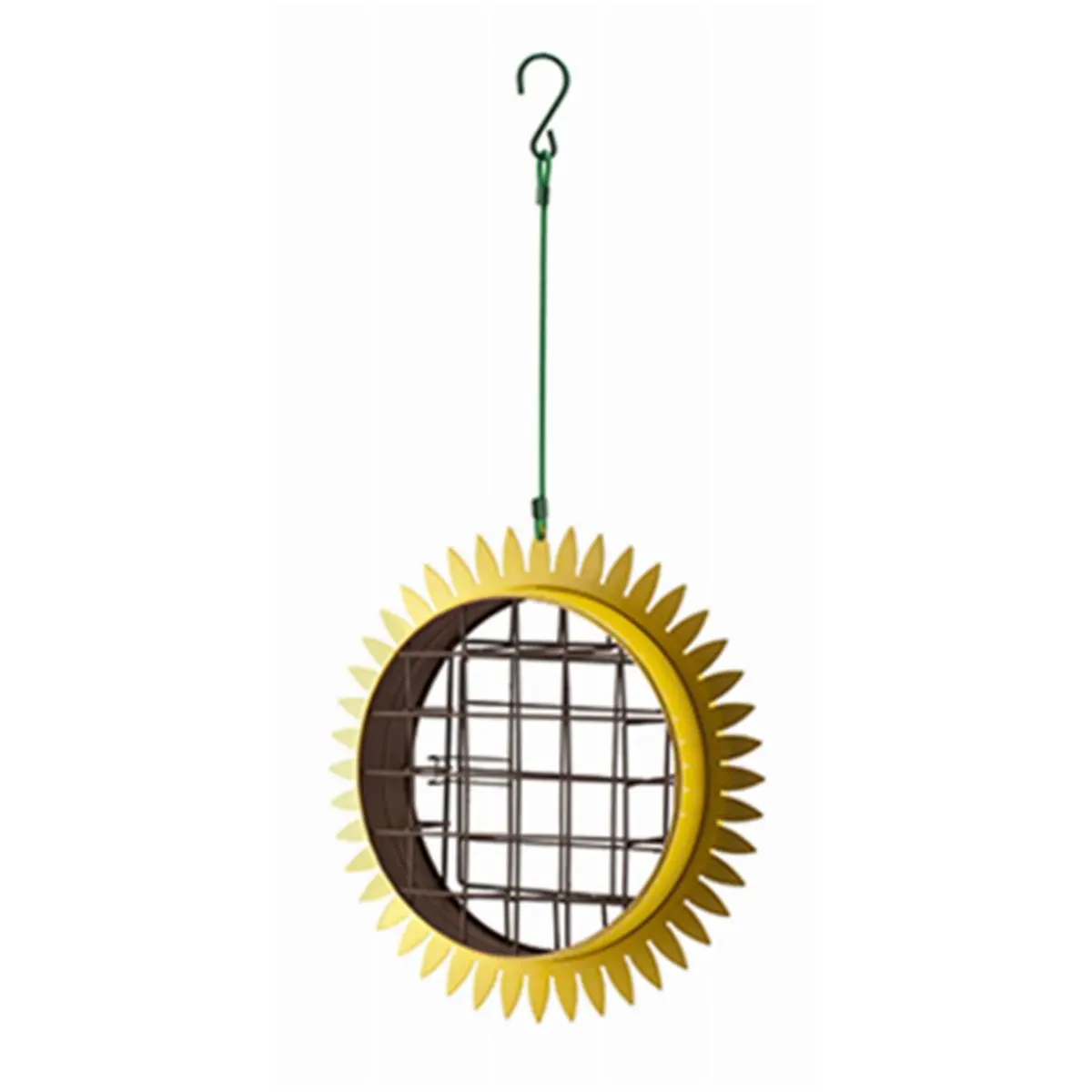 212 MAIN Hanging Colorful Sunflower Suet Bird Feeder - Outdoor Bird Supplies, Easy-to-Hang, Easy-Filling Design for Wildlife Attraction, Pet Supplies