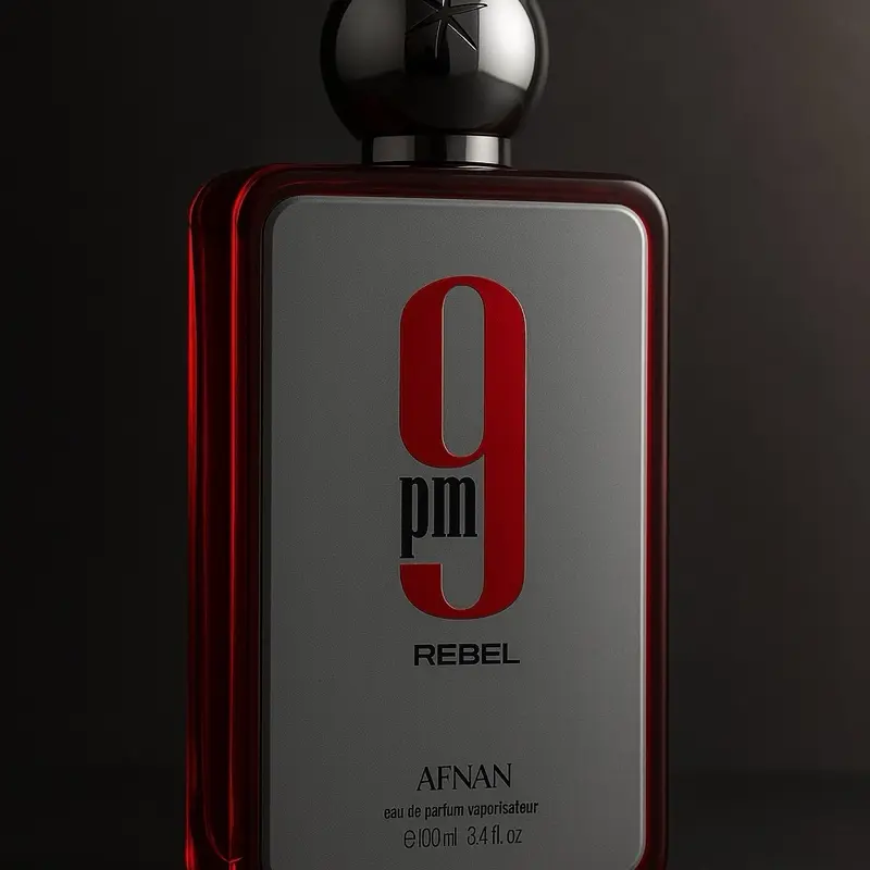 Afnan 9PM Rebel Eau de Parfum 100ml | Unisex Long-lasting Elegant Arabic Fragrance
