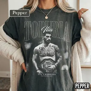 Litmited Ilia Topuria Vintage 90s Styles T-Shirt