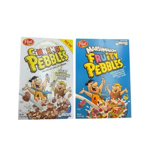 Fruity Pebbles Cereal Bundle - Cinnamon Pebbles & Marshmallow Pebbles - 11 oz Each Box