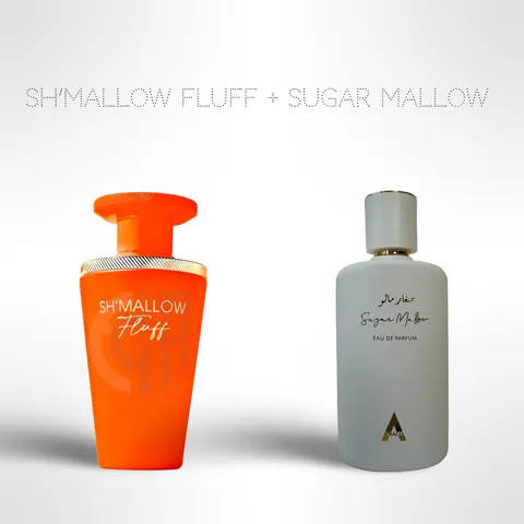 Marshmellow Bundle – SH’MALLOW Fluff by French Avenue + Atralia Sugar Mallow | 2 x 100ml (3.4 Fl Oz) Eau de Parfum for Women