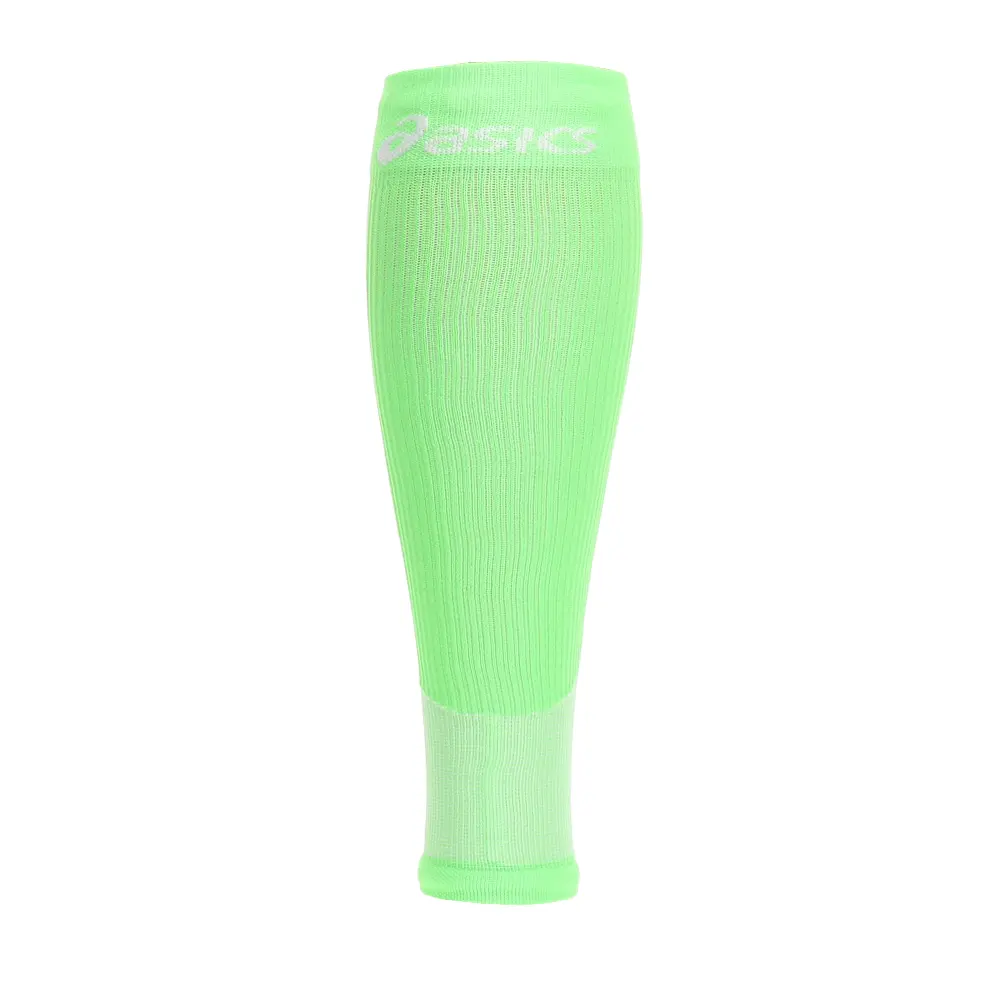 ASICS Womens Rally Chill Calf Compression Leg Sleeve Casual - Green