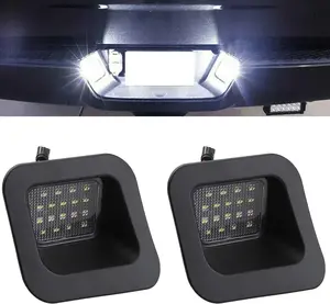 2pcs LED License Plate Rear Bumper Lights for 2003-2018 for DODGE Ram 1500 2500 3500 - Bright White, Durable, Easy Installation, Enhanced Visibility & Style, Truck Accessories | Sleek Rectangular Lamps | LED Technology