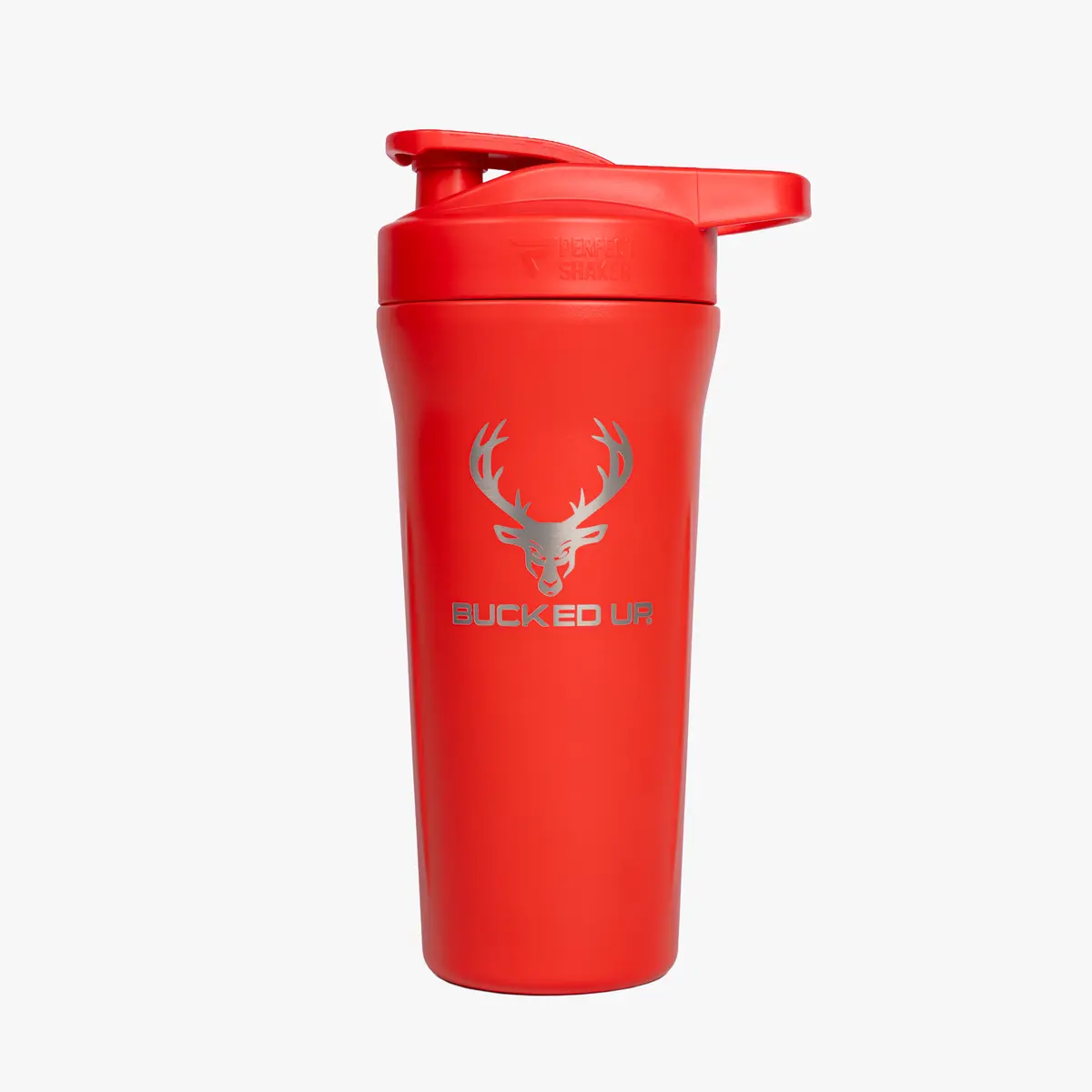 Bucked Up Insulated Stainless Steel Shaker Bottle - 27oz Double-Walled Water Bottle