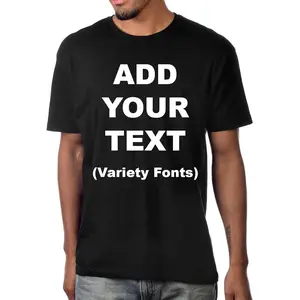 Custom T Shirts Ultra Soft Add Your Own Text Message Adult/Youth Unisex Cotton T Shirt Uniform,Made in USA