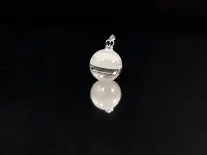 Rare White Phantom Quartz CBracelet Unique Phantom Crystal Collector's Gift for Women & Men Natural Crystal Pendant