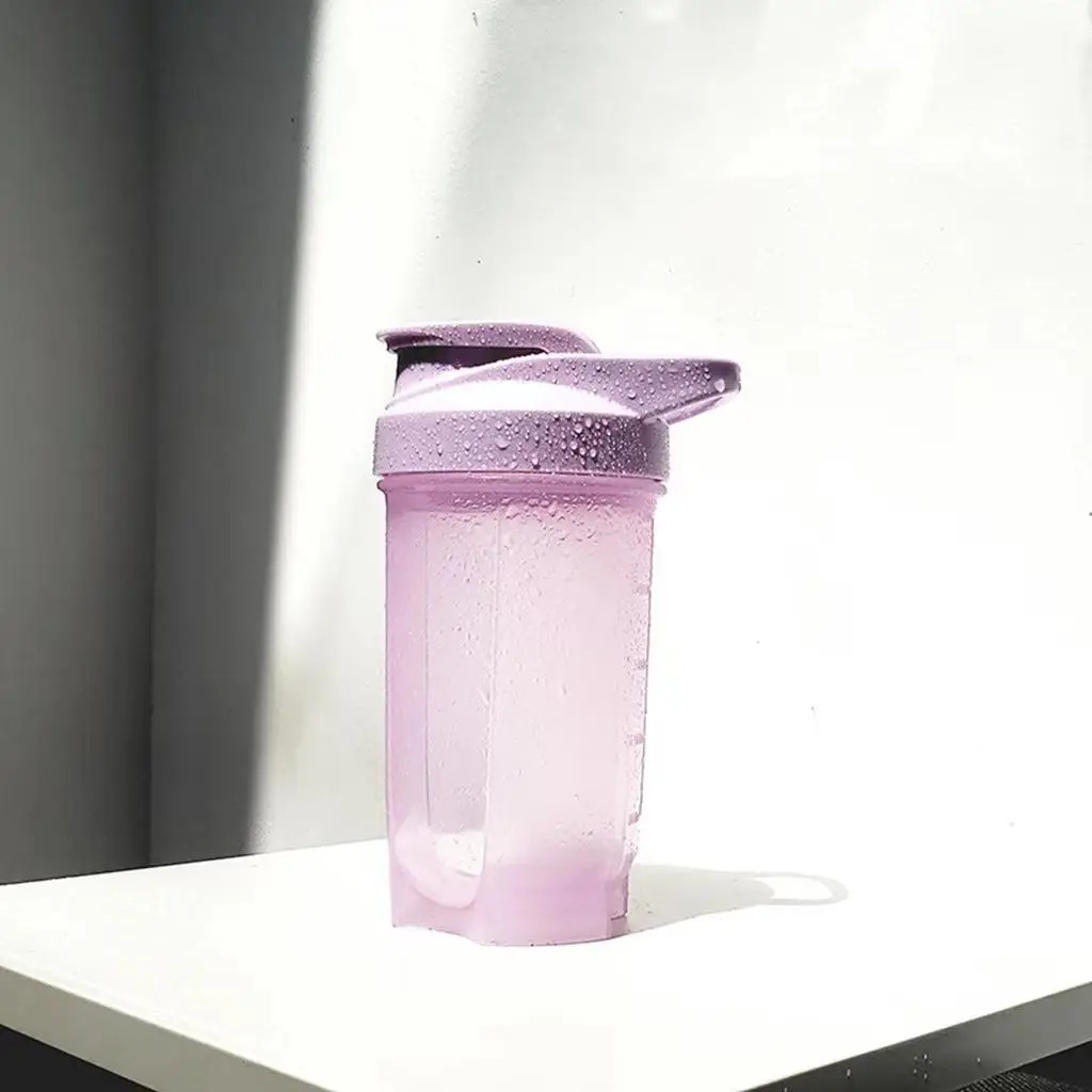 Portable Protein Shaker Bottle, 1 Count 500ml Sports Drinking Cup, Multifunctional Water Bottle for Outdoor Sport, Music Festival Drinkware